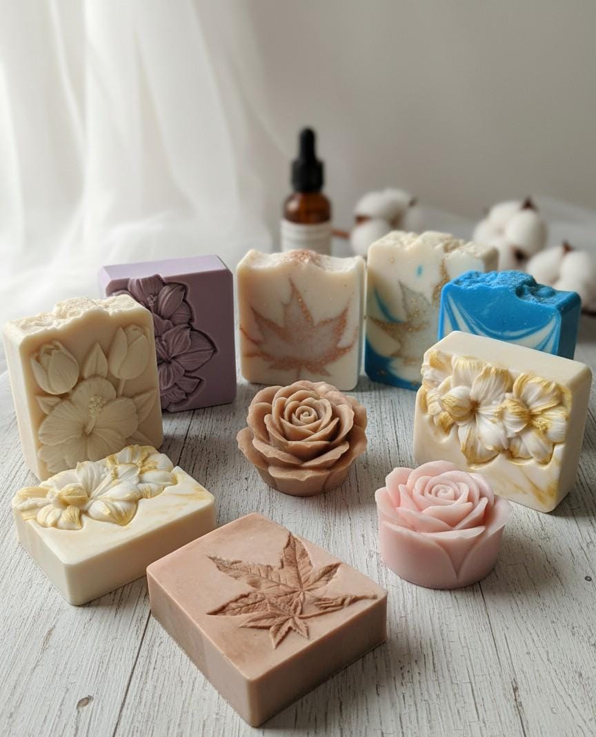 Fruit of the Spirit Collection - Handcrafted Glycerin and Milk Artisan Soaps