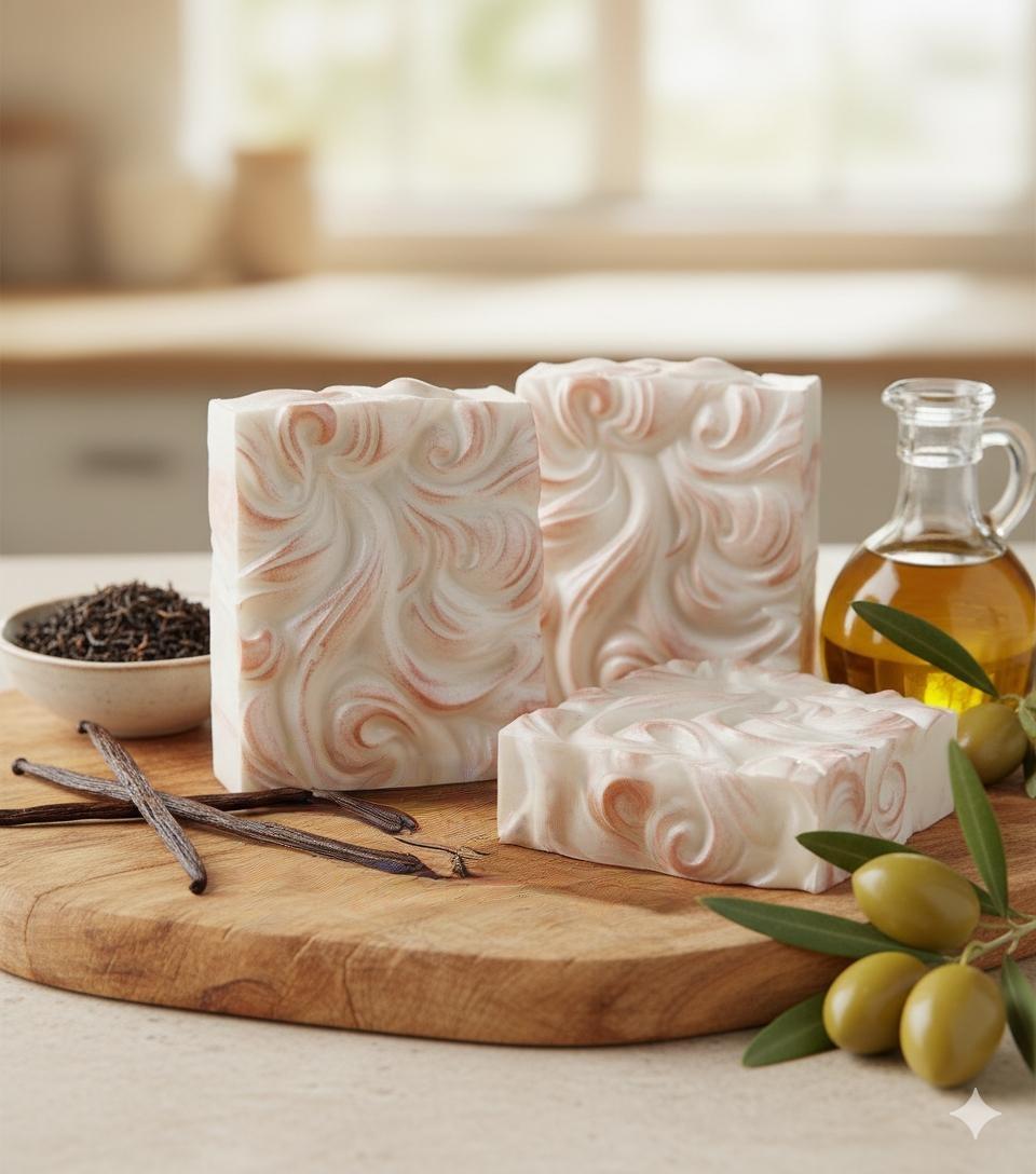 Handcrafted Glycerin and Milk Artisan Soaps