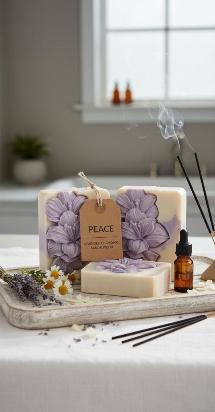 Fruit of the Spirit Collection - Handcrafted Glycerin and Milk Artisan Soaps